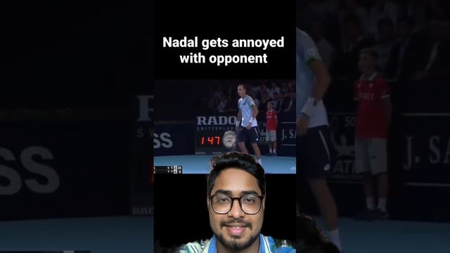 Rafael Nadal gets annoyed | Tennis |