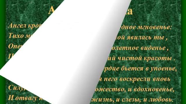 Строкою Пушкина воспеты Новоалексеевская сельская библиотека