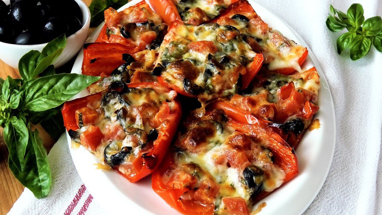 САМЫЕ ВКУСНЫЕ ФАРШИРОВАННЫЕ ПЕРЦЫ! Очень быстро и просто!