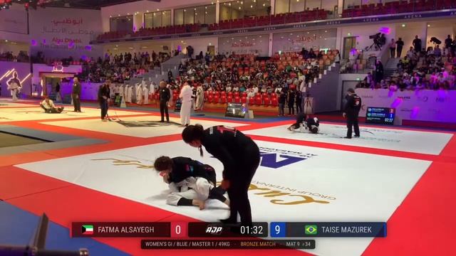 [Day 1 – Mat 9] ABU DHABI WORLD MASTERS JIU-JITSU CHAMPIONSHIP 2023 смотреть онлайн