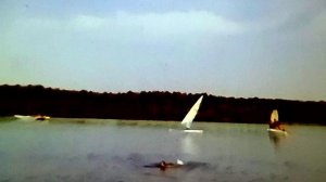 1987 год. Тюменский район. Пляж на Андреевском озере.