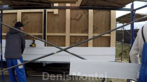 Фибросайдинг CEDRAL.Монтаж фиброцементного сайдинга Кедрал.Отделка Каркасного Дома.