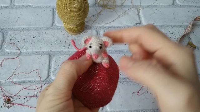 Шар на елку //Мастер- класс смотреть онлайн