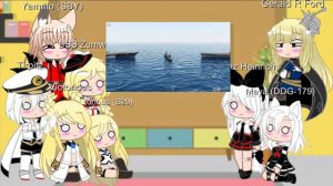 Azur Lane React to Hood vs Bismarck (GC/AL)