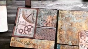 Очень необычный фотоальбом в стиле стимпанк