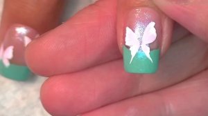 Spring Butterfly Nails! | Pastel Butterflies Nail Art Design Tutorial