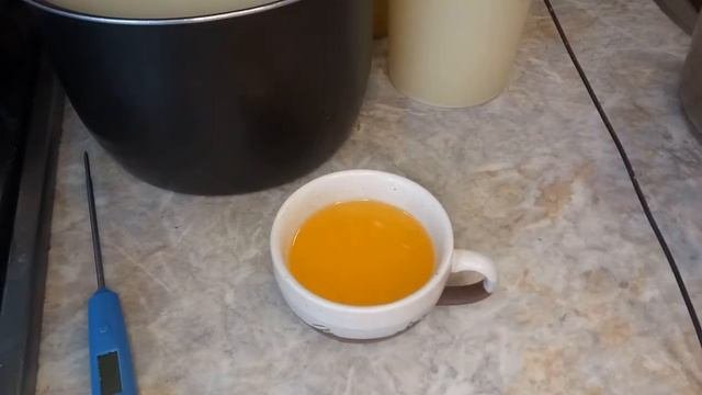 Масло ГХИ из домашнего сливочного масла