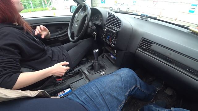 Первое занятие по управлению авто!