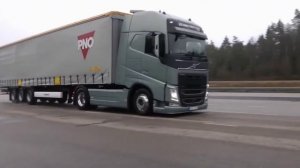 Экстренное Торможение Грузовиков. Такого ты Не Видел!!!