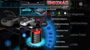 THINKCAR Thinkdiag New Version Old Boot OBD2 Scanner Full System All System Software Ecu Reader