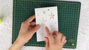 Новогодняя открытка за 5 минут / Скрапбукинг