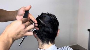 Удлиненная мужская стрижка