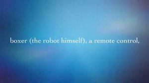 meet boxer,  the amazing robot