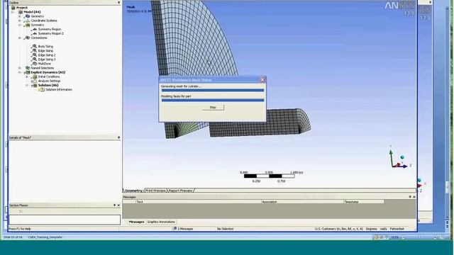 Getting Started with ANSYS Workbench Explicit Dynamics