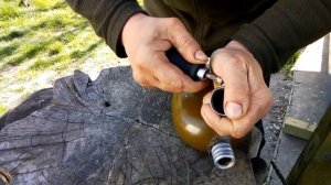 Простой способ ремонта крышки армейской фляги