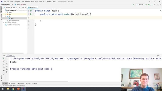 [2/9] Java Basics Tutorial – IntelliJ IDEA смотреть онлайн