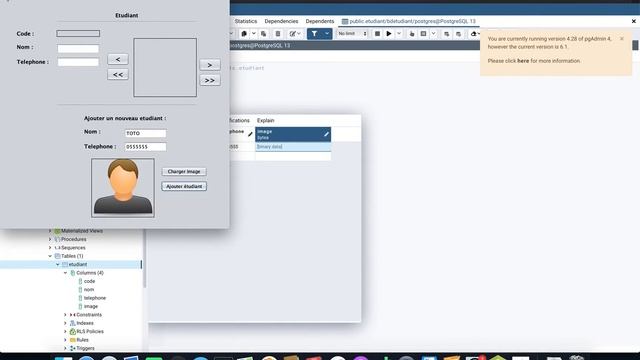 API JDBC & Images, ResultSet Scrollable, Sensitive & Updatable смотреть онлайн