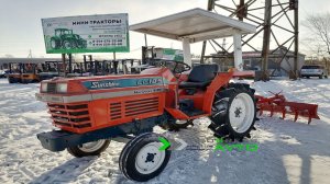 Чистим снег трактором с грейдерным отвалом / снегоуборочный грейдер для чистки снега Улан-Удэ