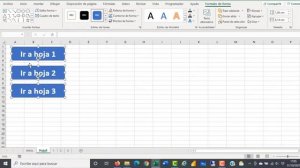 Crear botones con vínculos en Excel ?