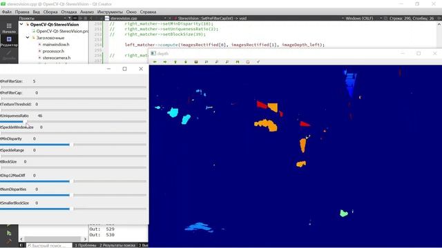 Построение карты глубины (depth map) на StereoPI v2 смотреть онлайн