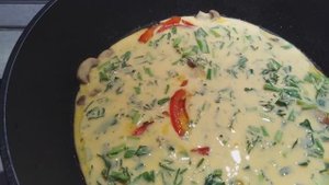 НАИВКУСНЕЙШИЙ ОМЛЕТ С ГРИБАМИ.ПОПРОБУЙТЕ САМИ.