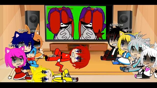 sonic y sus amigo reaccionas a sus meme смотреть онлайн