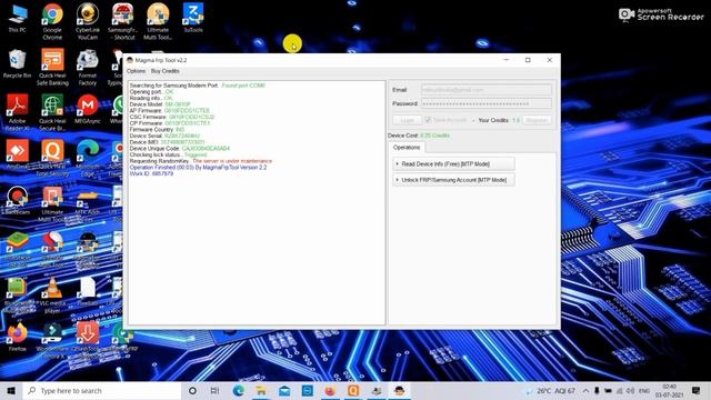 Magma Tool Error The Server is Under Maintenance Magma Tool Close || Sam Hub 5 Credit 1 phone unloc смотреть онлайн