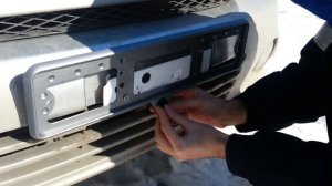 Установка камеры переднего вида с Ali Express фронтальной работа