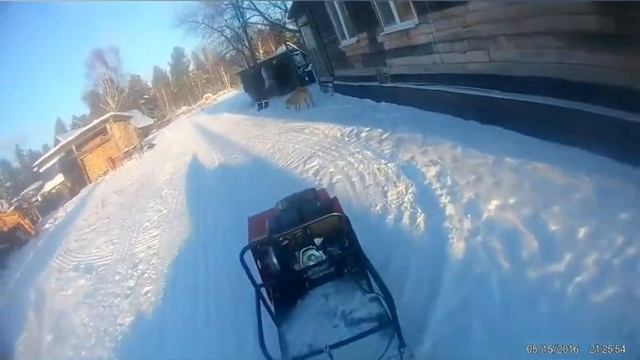 Мотособака север, вот это транспорт!!!!!! смотреть онлайн