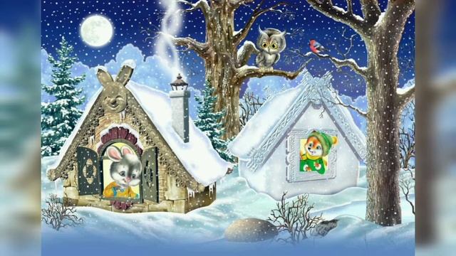 Аудио-сказки для детей / Сказка ввиде Стихотворения "Заюшкина-Избушка" смотреть онлайн