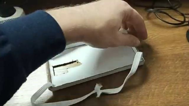 Держатель для телефона на голове своими руками (из картона) смотреть онлайн