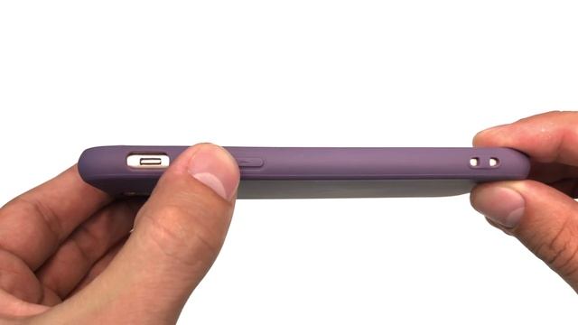 Чехол накладка iPhone 7/8, 6, 6 Plus Gurdini Soft Lux фиолетовый смотреть онлайн