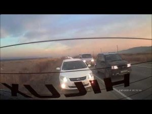 I don't let bad drivers go around the traffic jam on the side of the road. Part 1