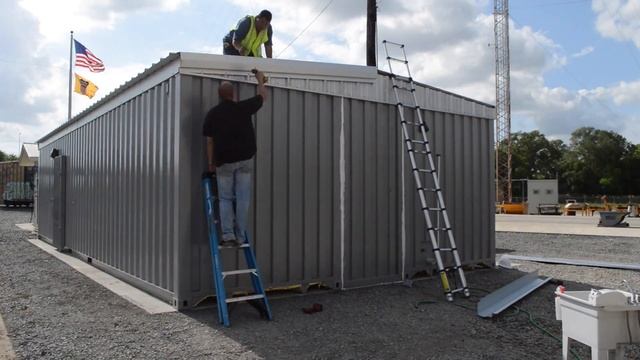 Build A Box Homes: 20x40 Assembly Extended Time-lapse смотреть онлайн