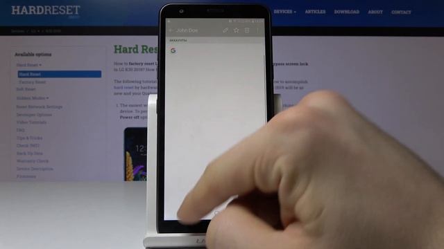 LG K30 2019 Как заблокировать номер телефона Черный список LG K30 2019 смотреть онлайн