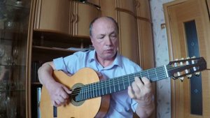 М.Высотский "Ах ты матушка голова болит" Русская семиструнная гитара. Russian seven-string guitar