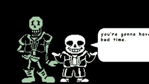 Sanspaps Edit: Undertale, HELP FROM the void Phase 1, THE ATTACKS OF THE BROTHERS