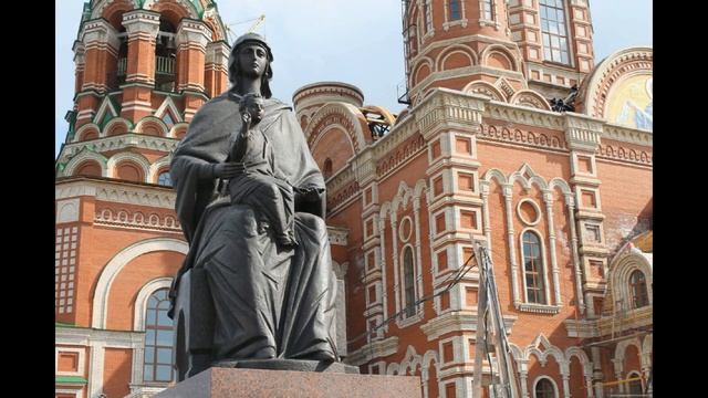 Йошкар-Ола, пл. Республики, Воскресенская набережная реки Малая Кокшага  напротив Набережной Брюге смотреть онлайн