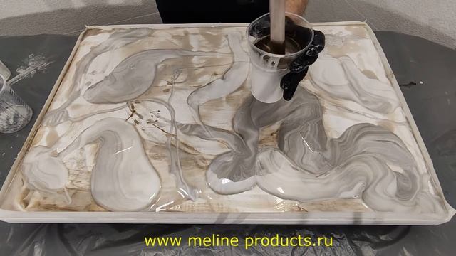 Набор №89 Эпоксидная смола Metally epoxy 3:1. Заливка столешницы. Эксклюзивные покрытия. смотреть онлайн