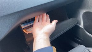 Бардачок от Passat b7