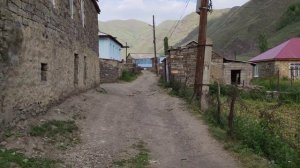 Красоты Дагестана. Улочки села Тпиг. Агульский район.