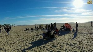 Месяц в Калифорнии # 24 Пляжный день.С утра до вечера в Санта-Монике и Венис биче.