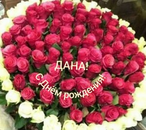 С Днём рождения, Дана!
