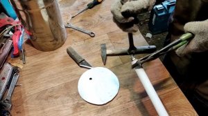 шомпол для чистки дымохода / chimney cleaning device