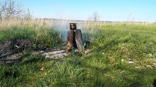 Финская свеча. Вскипятить воду. смотреть онлайн