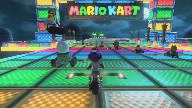 Mario Kart 8 Deluxe - All Inkling Skins Gameplay (Online) смотреть онлайн