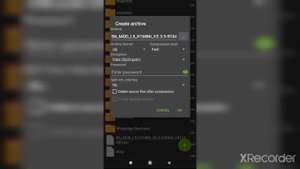How to Extract & Compress zip files on android using zarchiver