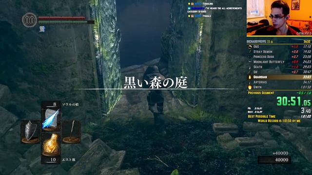 Dark Souls All Bosses Speedrun World Record in 1:01:46 (With Commentary) смотреть онлайн