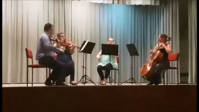 Giovani Artisti String Quartet - Gardel: Tango (Por Una Cabeza) смотреть онлайн