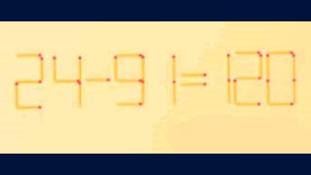 Головоломка 2 Переставь одну спичку 04 11 2016 смотреть онлайн